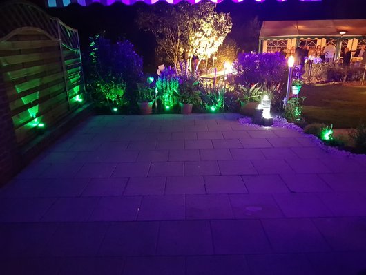 Dekobeleuchtung Garten - Terrasse